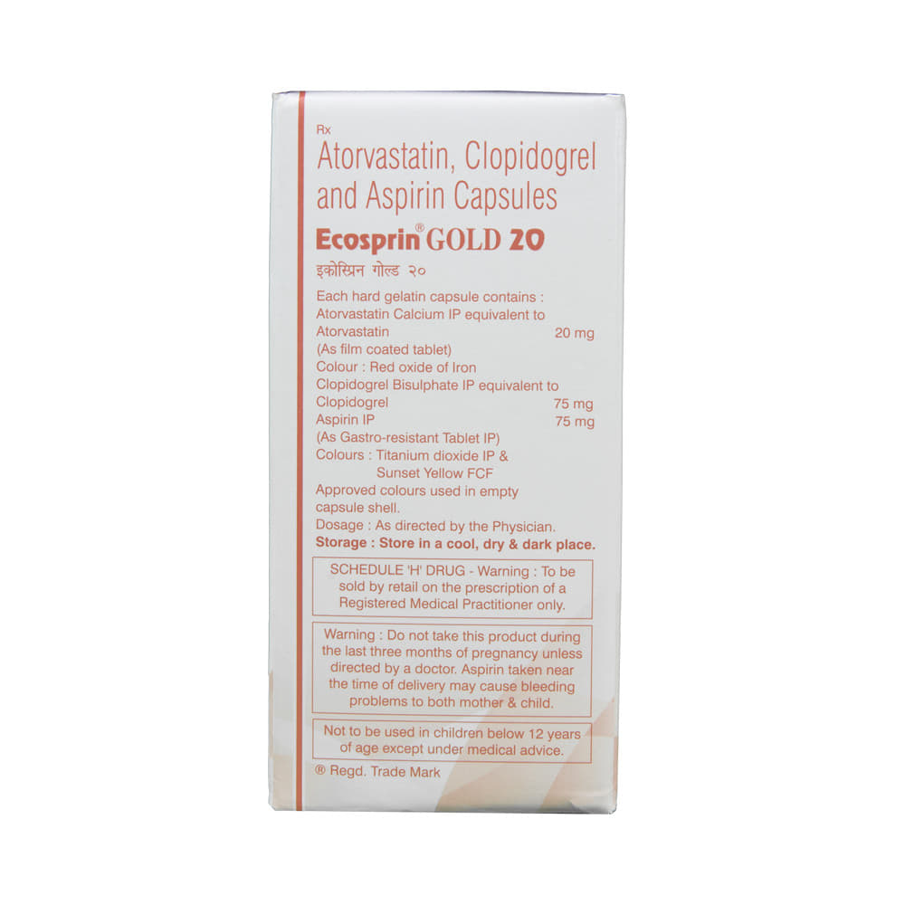 Ecosprin Gold  20 Capsule
