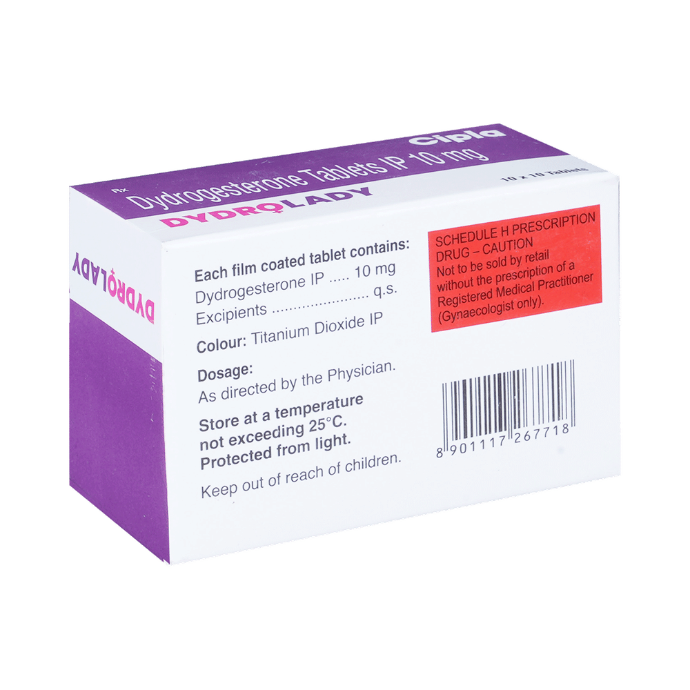 Dydrolady 10mg Tablet