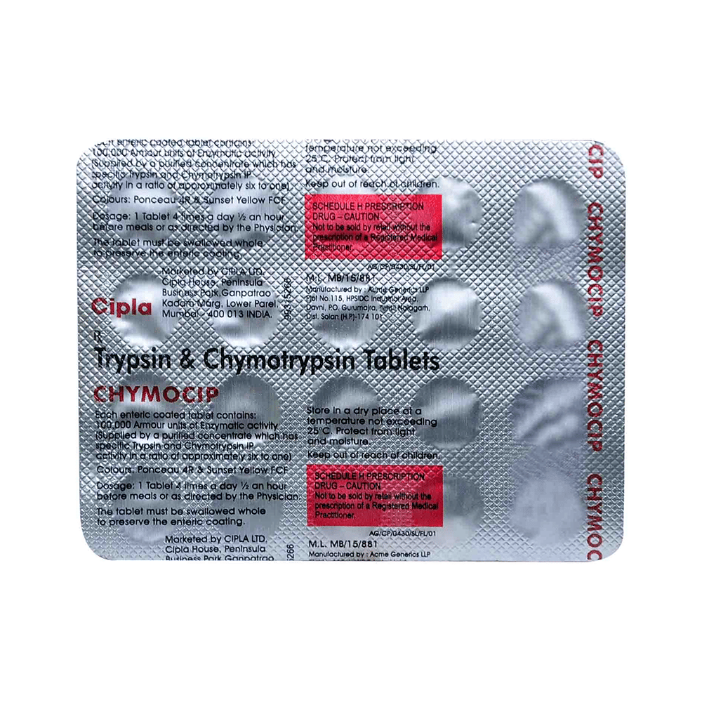 Chymocip Tablet