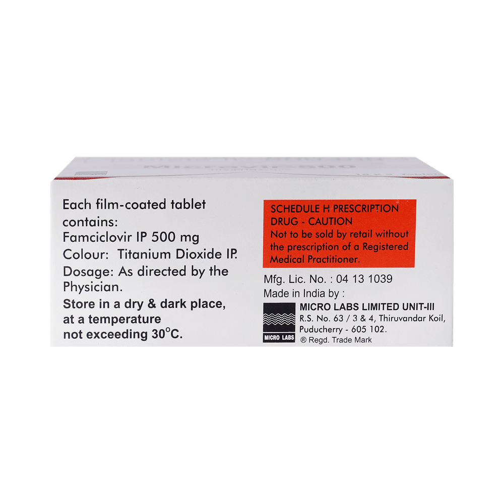 Microvir 500 Tablet