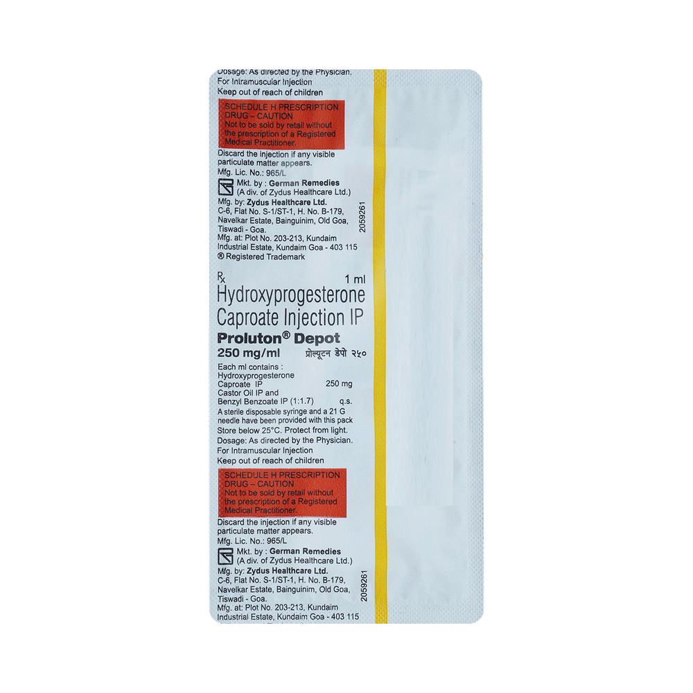 Proluton Depot 250mg/ml Injection