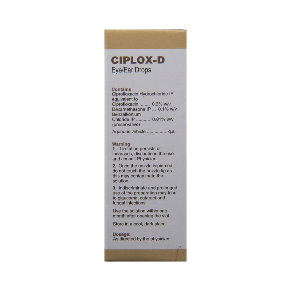 CIPlox D Eye/Ear Drops