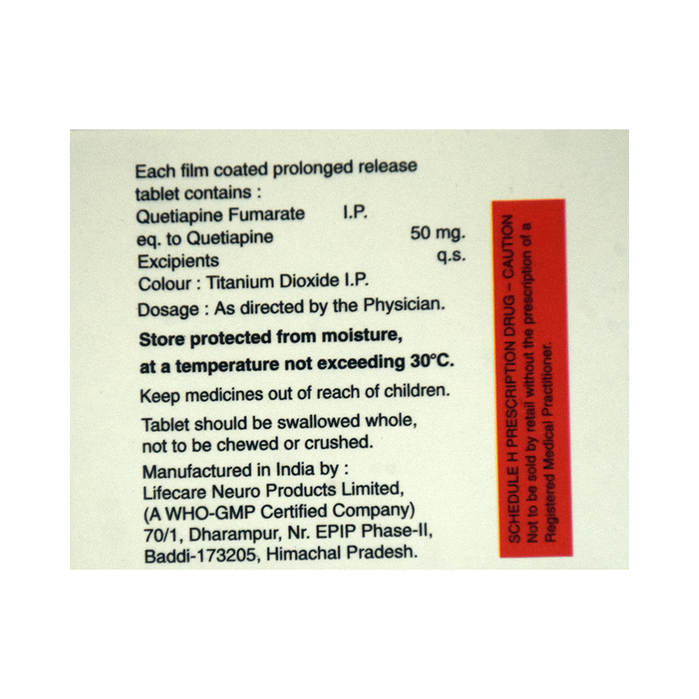 Qutigon SR 50 Tablet