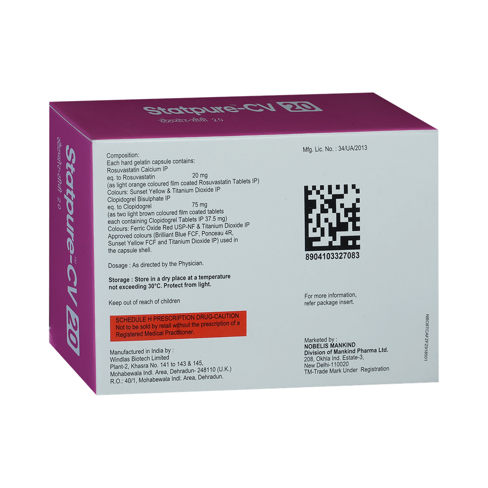 Statpure-CV 20 Capsule