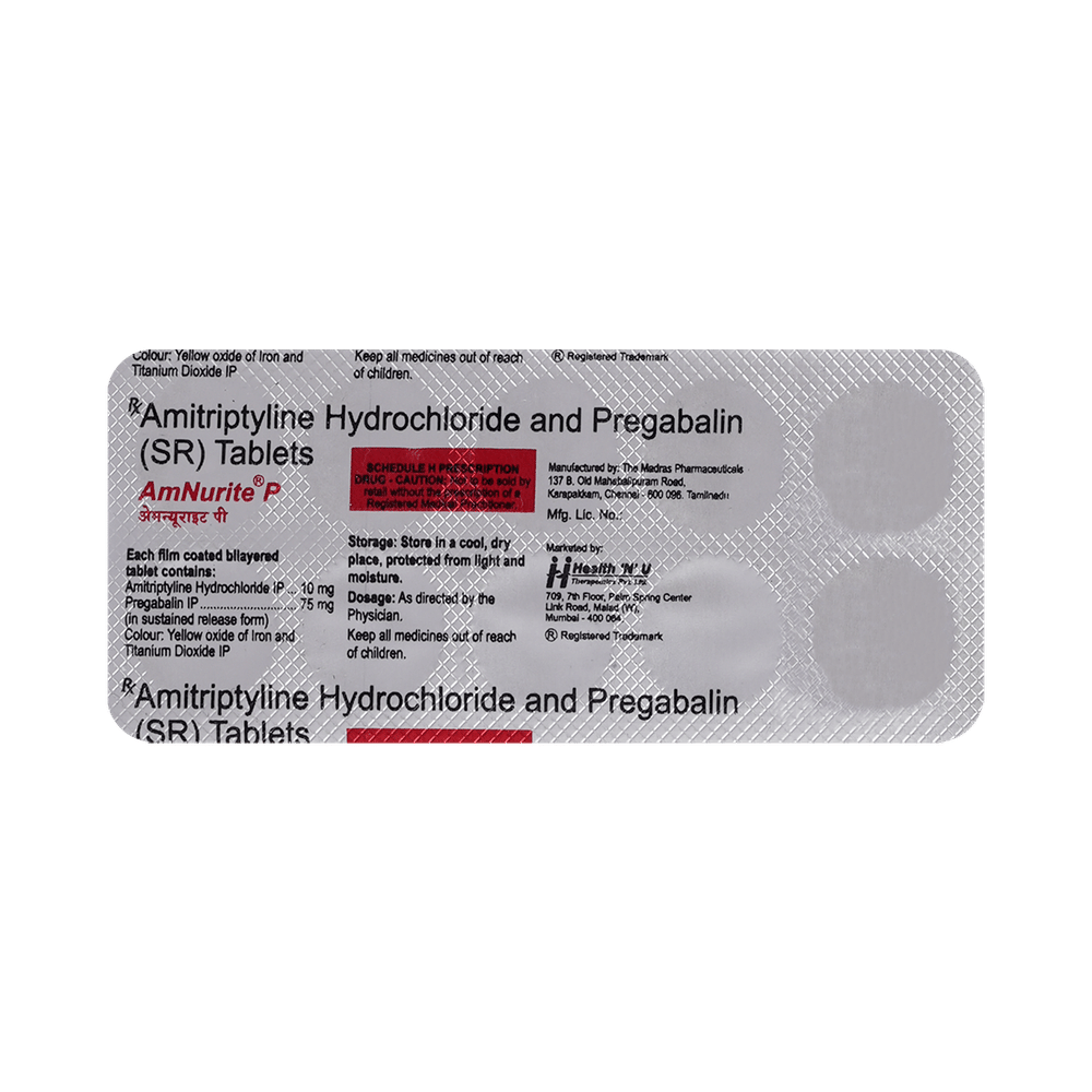 Amnurite P 10mg/75mg Tablet