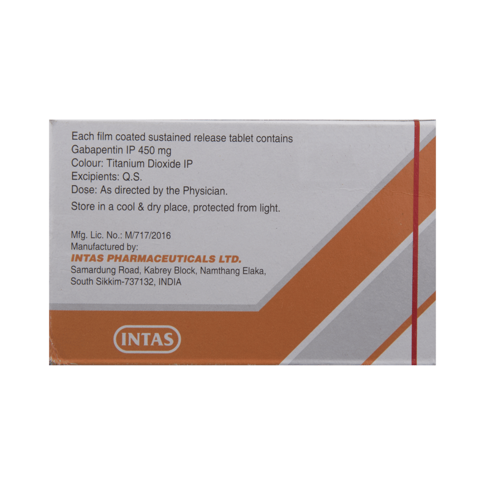 Gabapin SR 450 Tablet