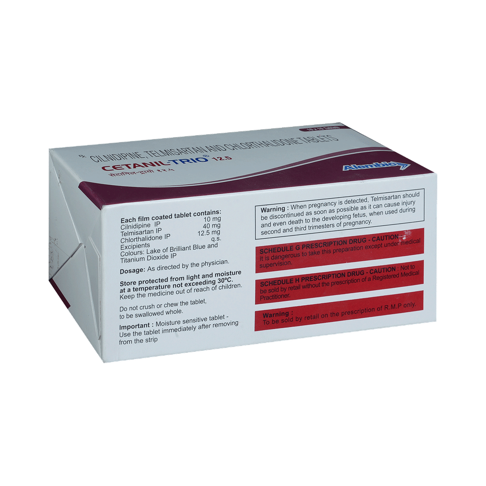 Cetanil-Trio 12.5 Tablet