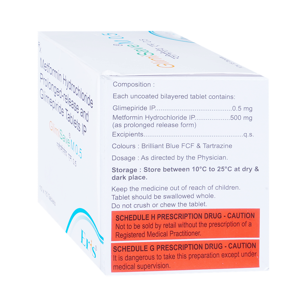 Glimisave M 0.5 Tablet PR
