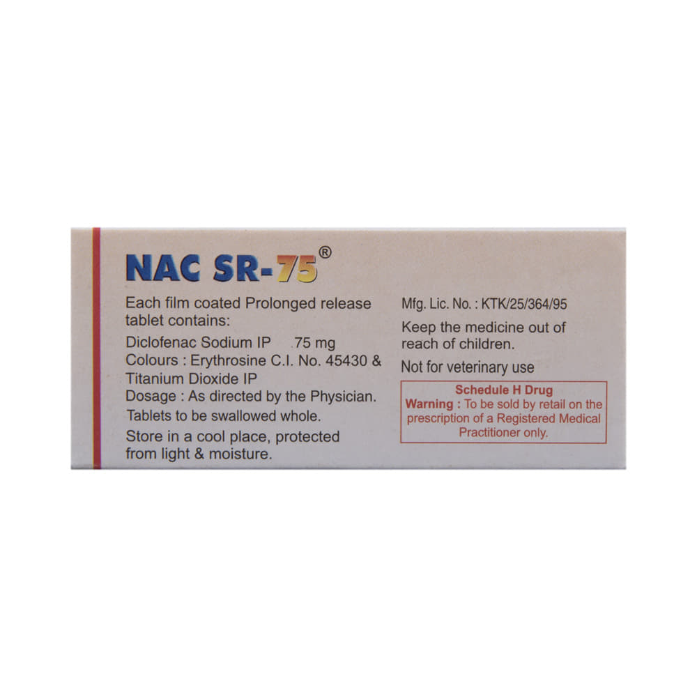 NAC SR 75 Tablet