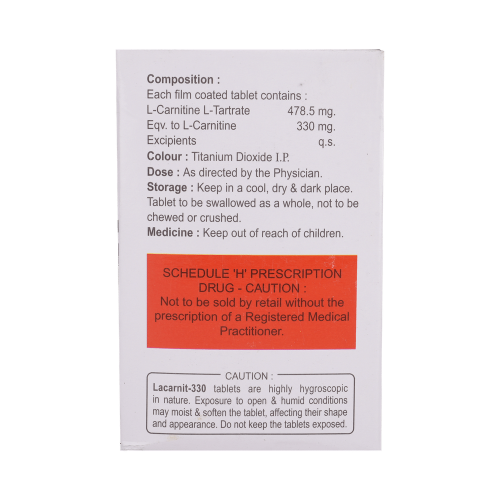 Lacarnit 330 Tablet