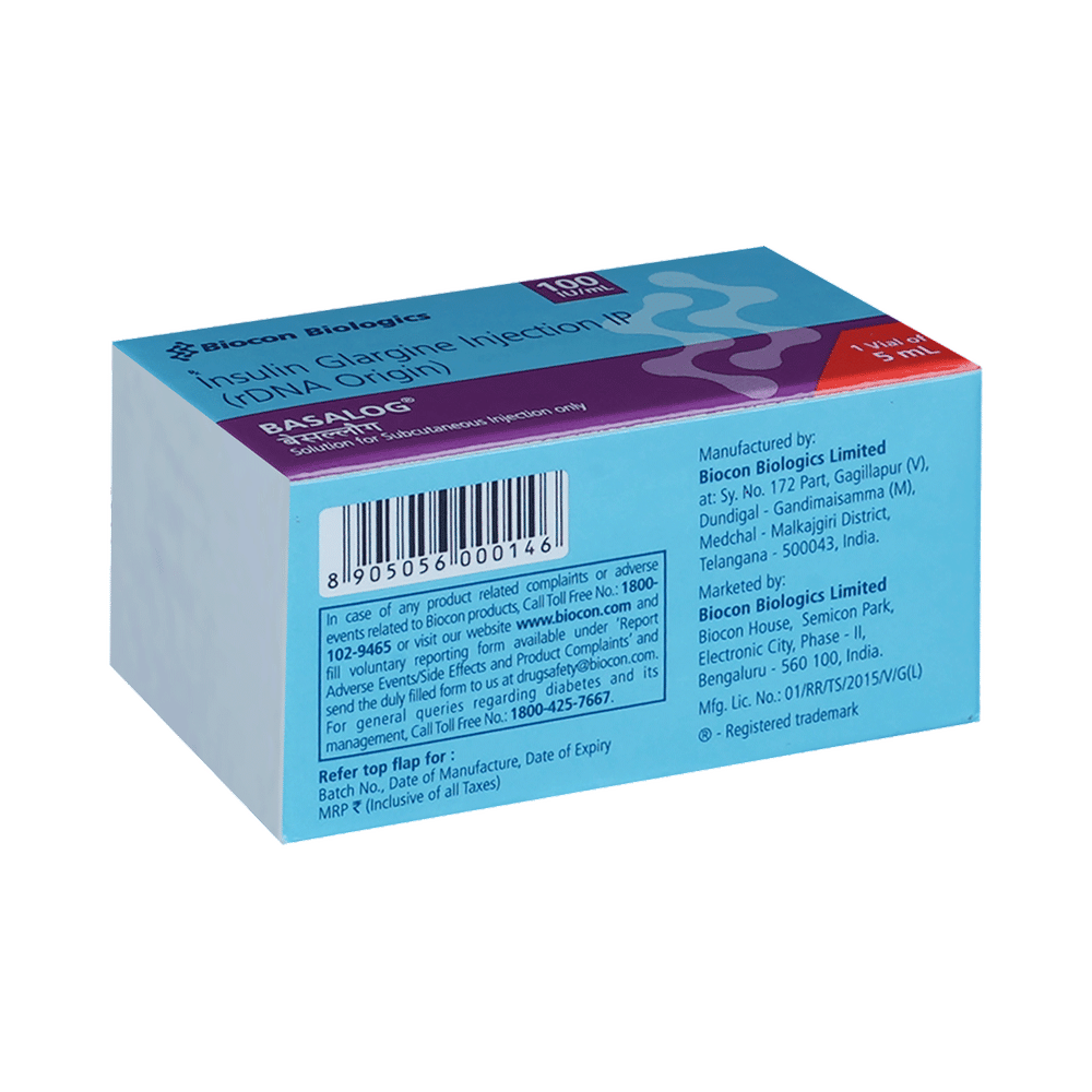 BASalog 100IU/ml Solution for Injection