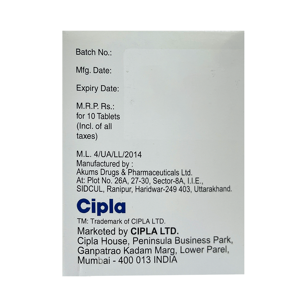 Cheston D Plus Tablet DT Trusil Lemon Sugar Free