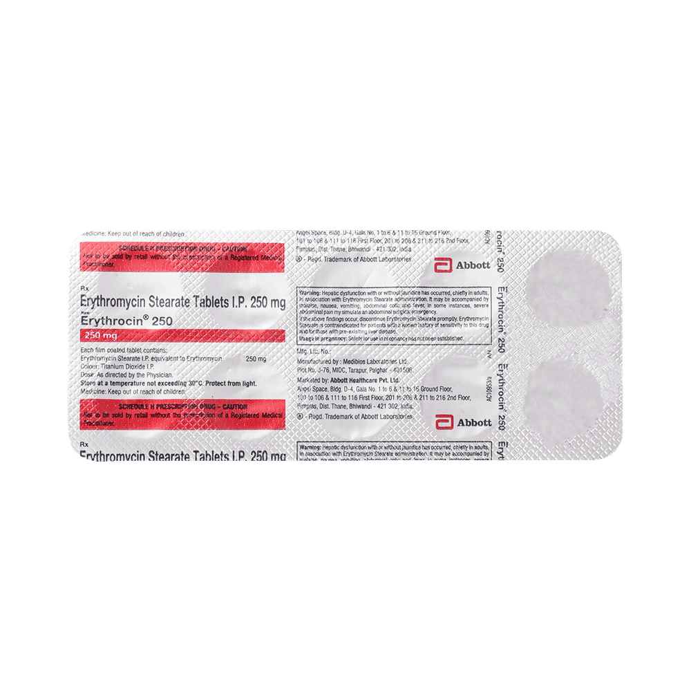 Erythrocin 250mg Tablet