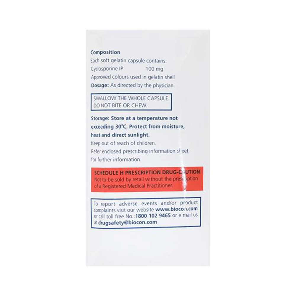 Cyclophil ME 100 Capsule