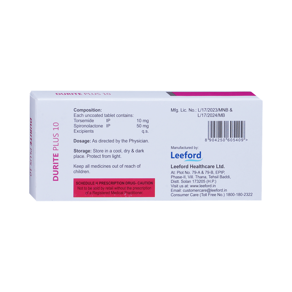 Durite Plus 10 Tablet
