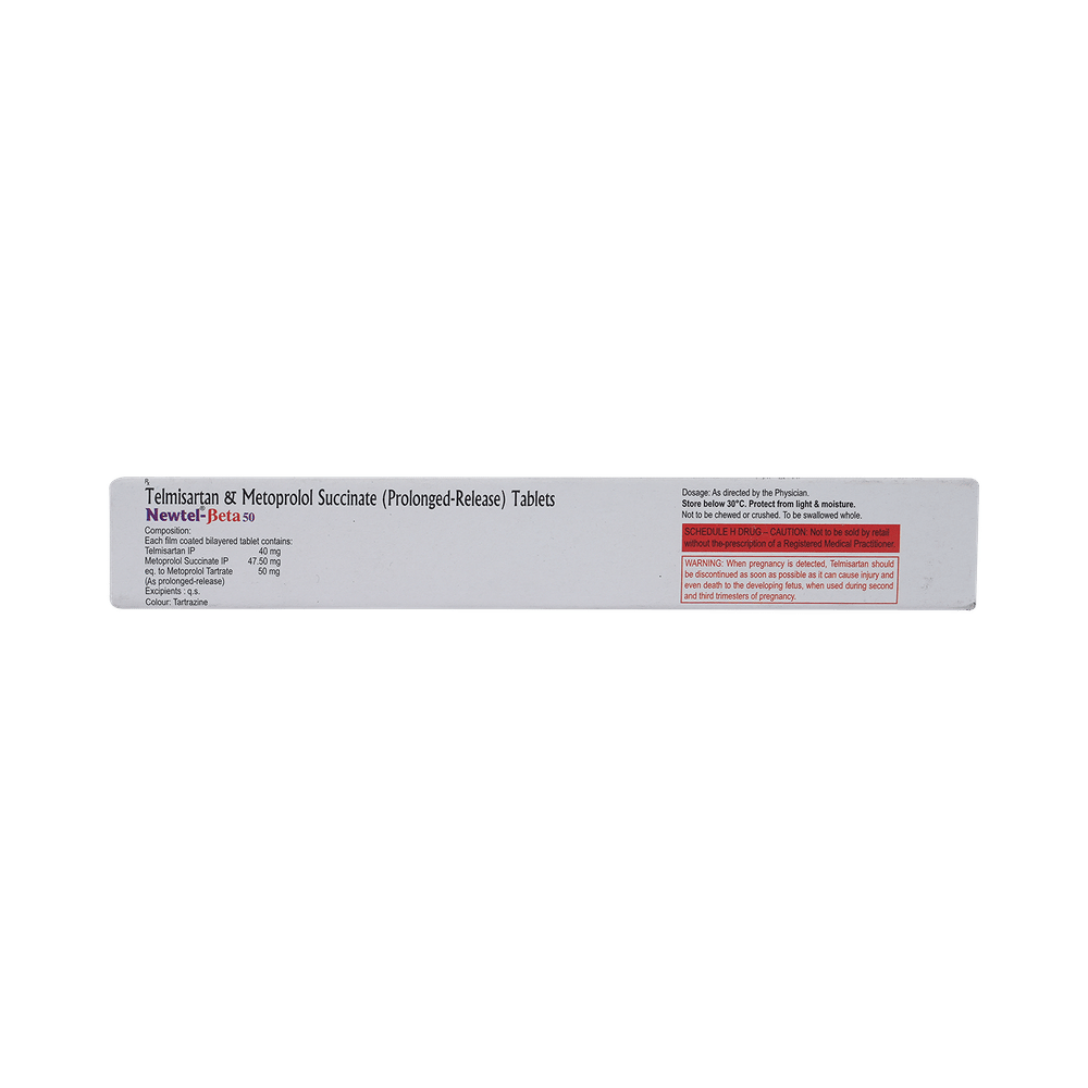 Newtel-Beta 50 Tablet PR