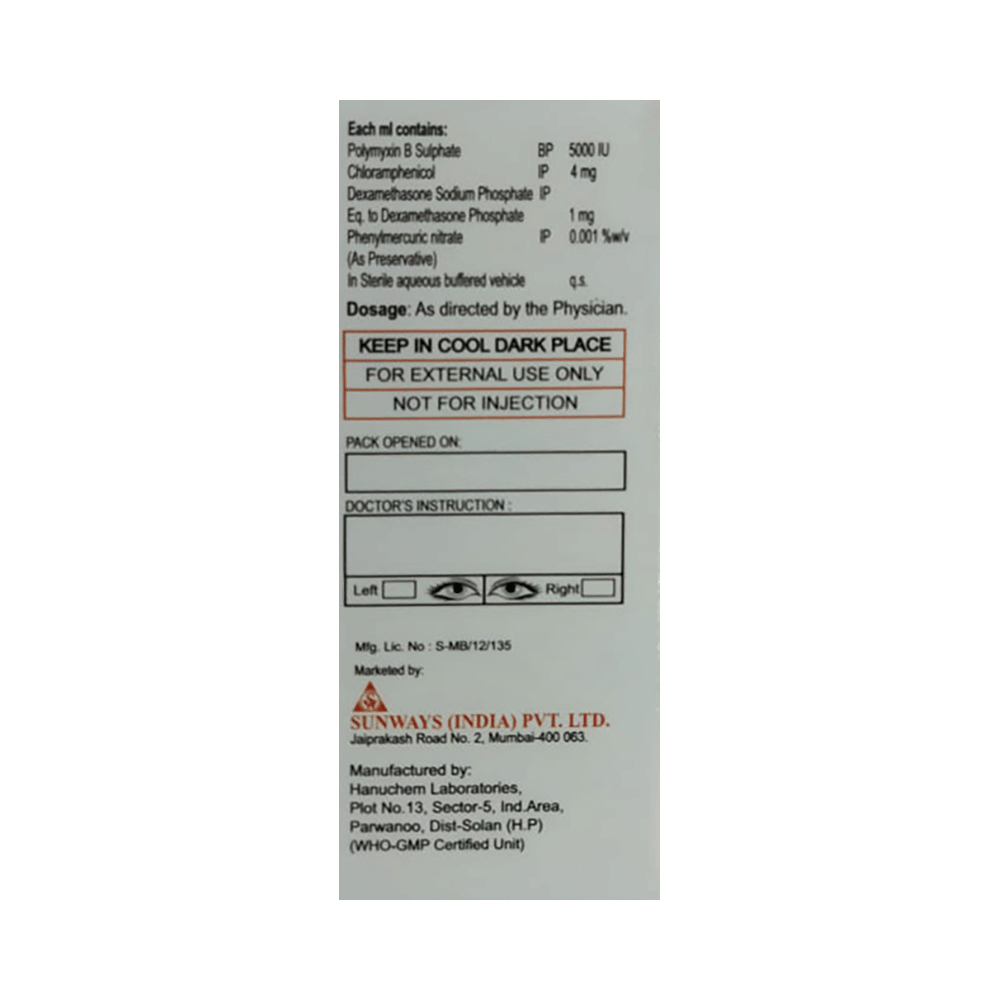 Polychlor DM Eye/Ear Drops