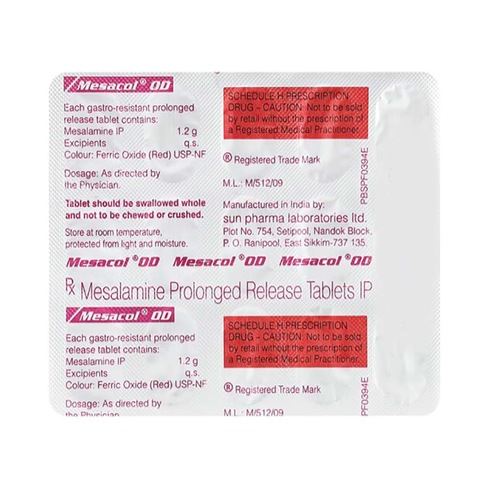 Mesacol OD Tablet PR
