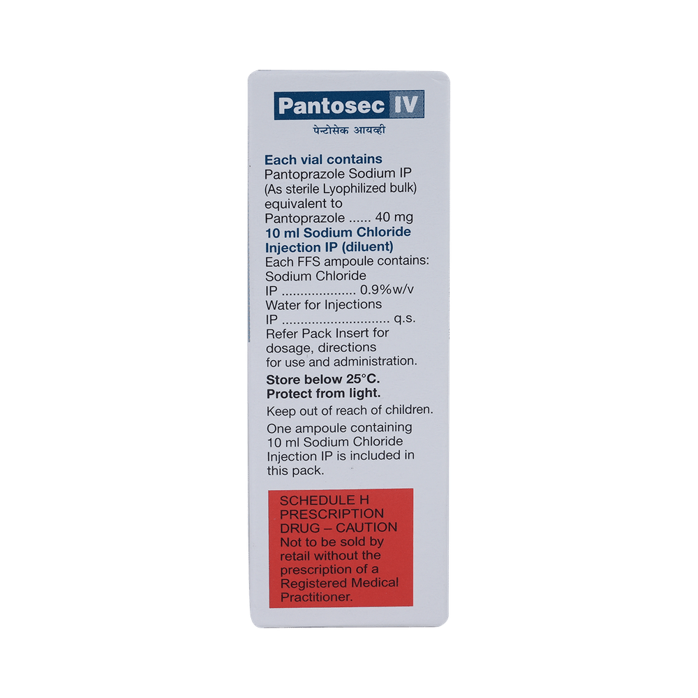 Pantosec IV Injection