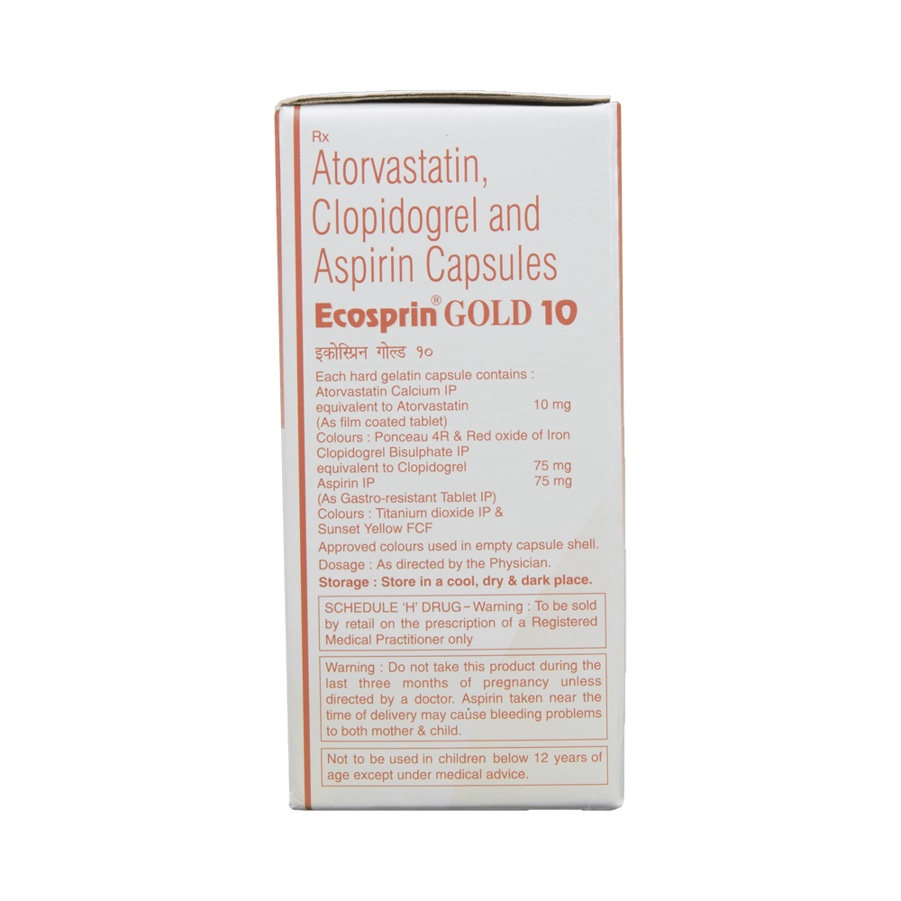 Ecosprin Gold  10 Capsule