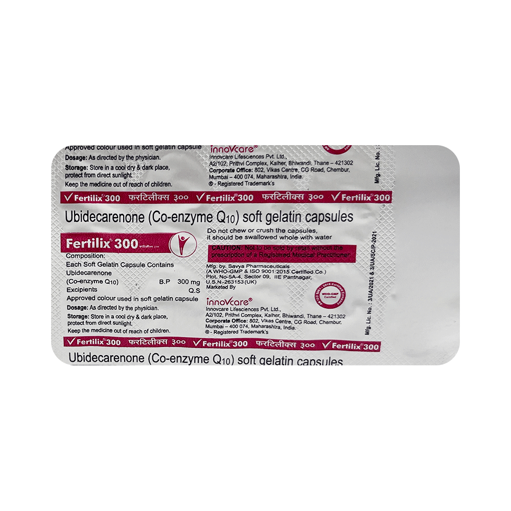 Fertilix  300 Soft Gelatin Capsule