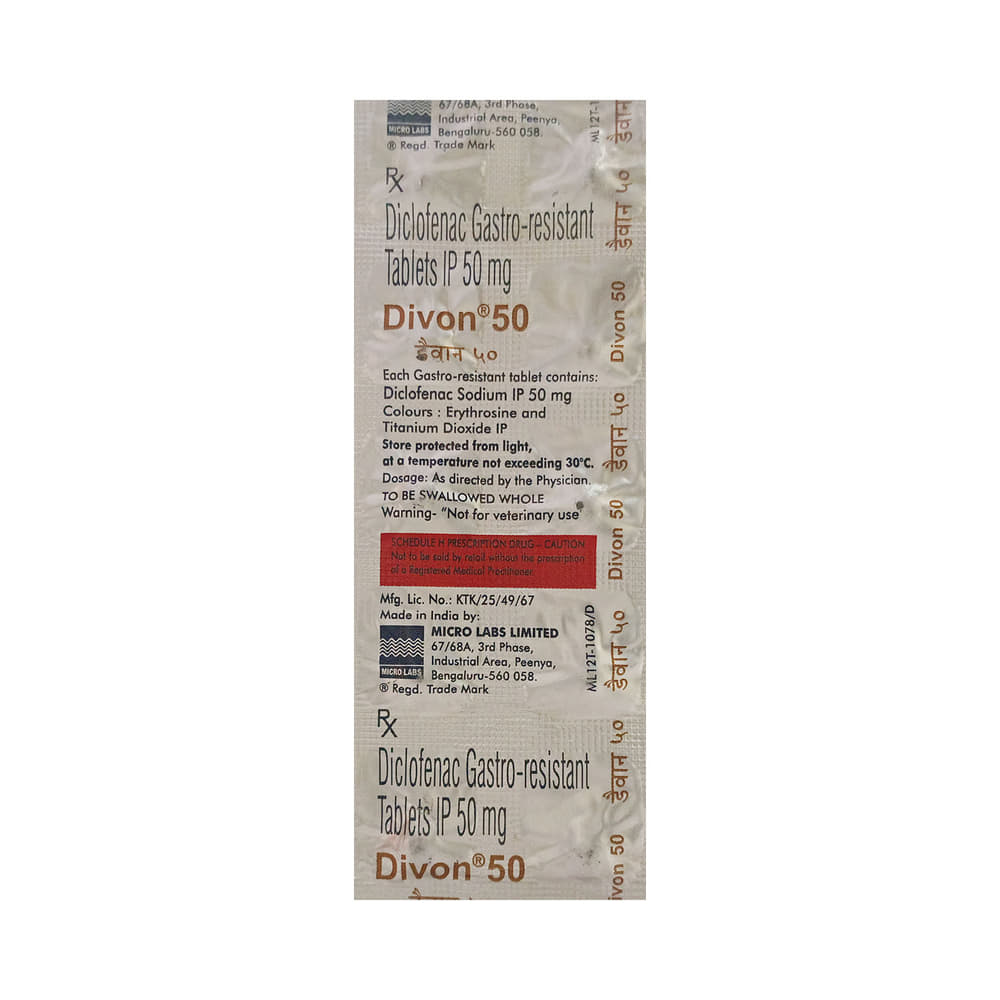 Divon 50mg Tablet