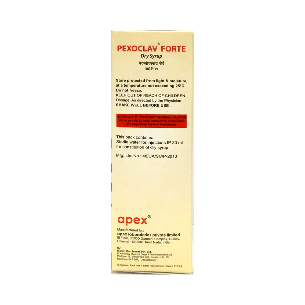 Pexoclav Forte Dry Syrup
