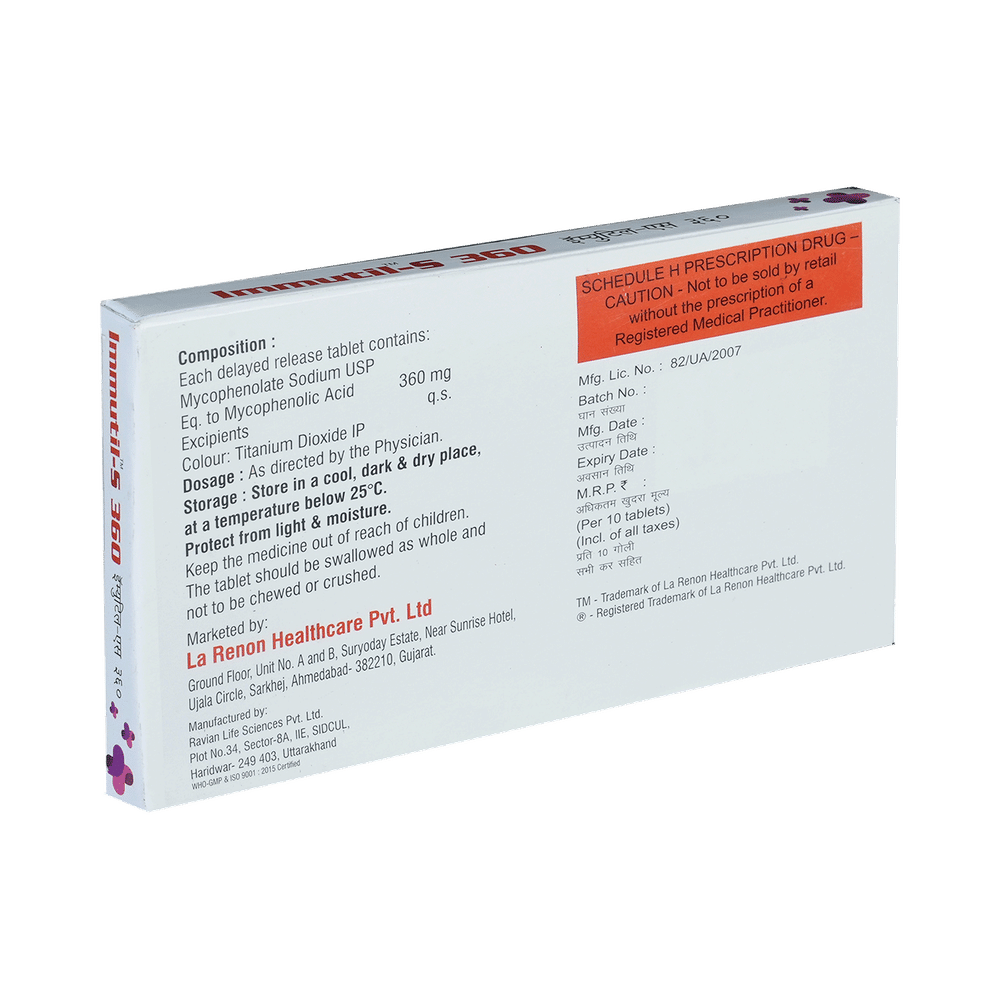 Immutil-S 360 Tablet DR