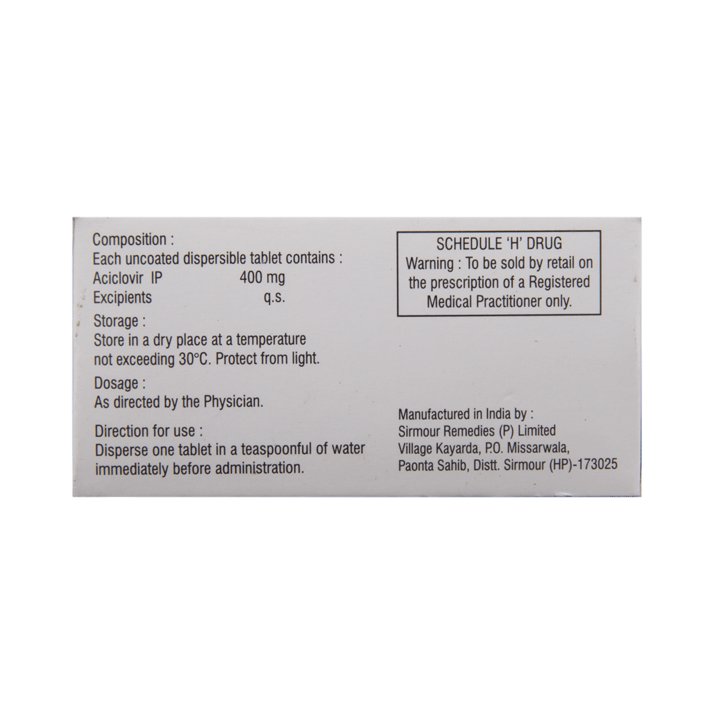 Herpikind 400 Tablet DT