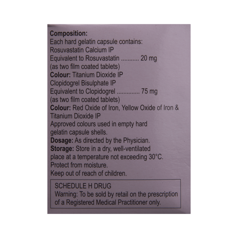 Novastat CV 20 Capsule