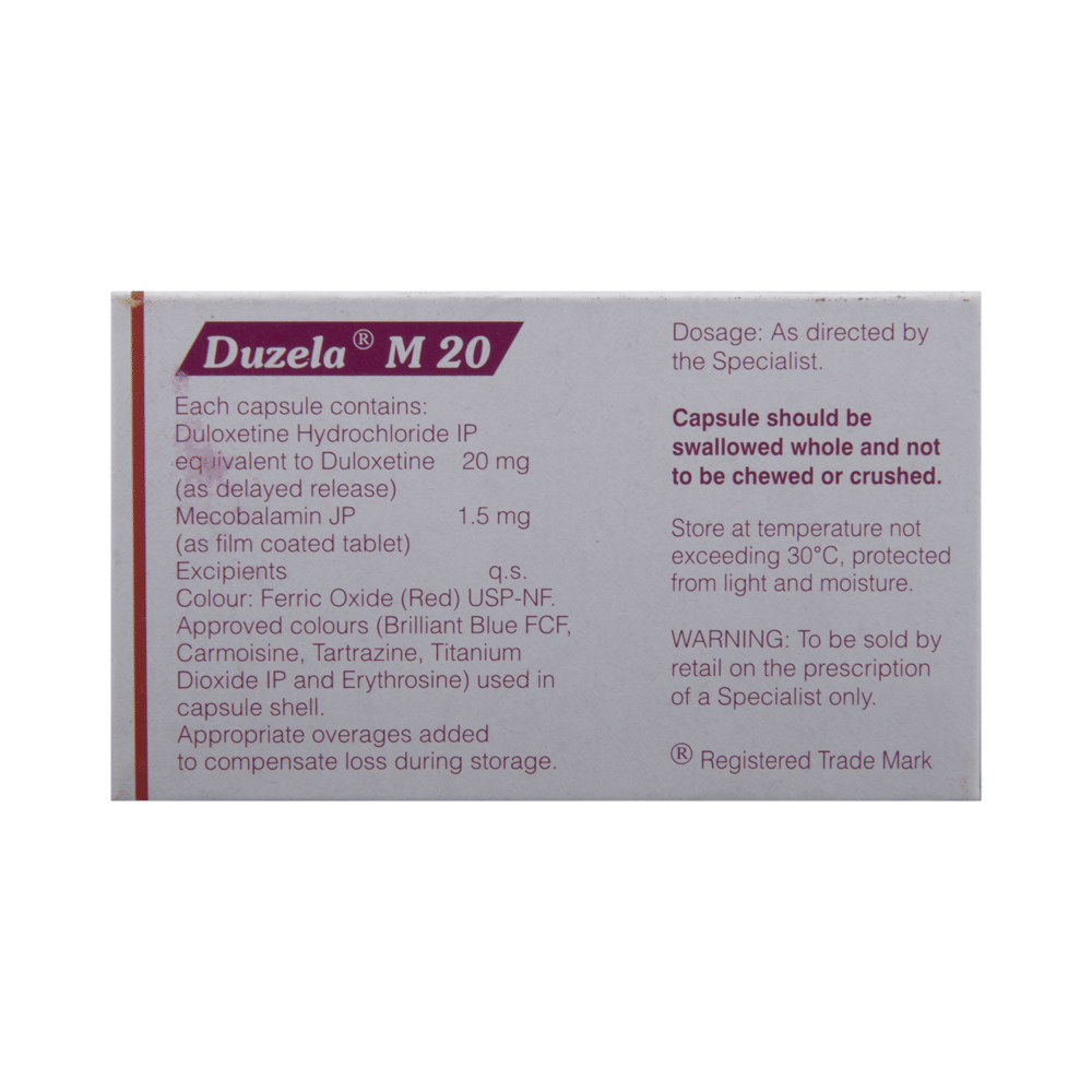 Duzela M 20 Capsule DR