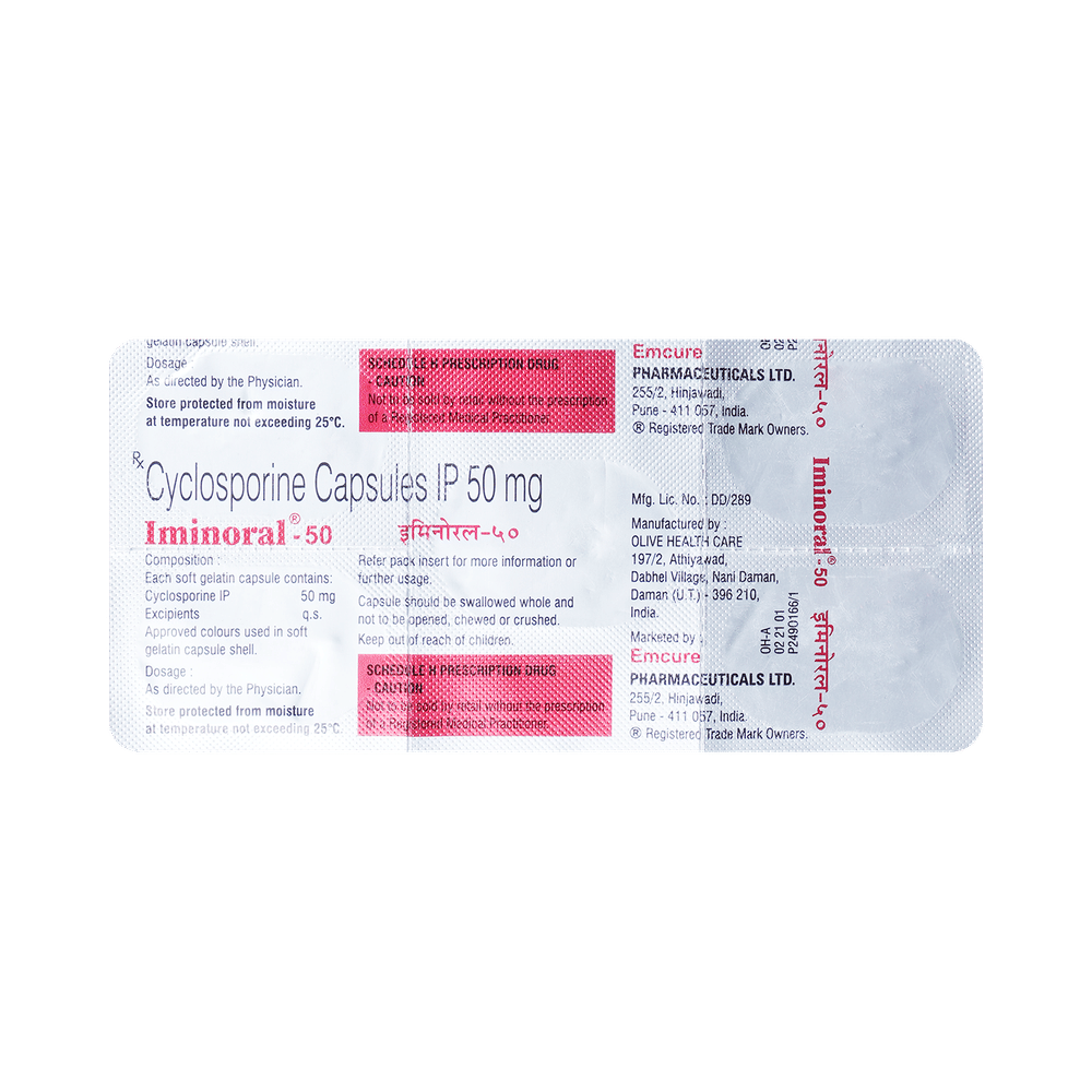 Iminoral 50 Capsule