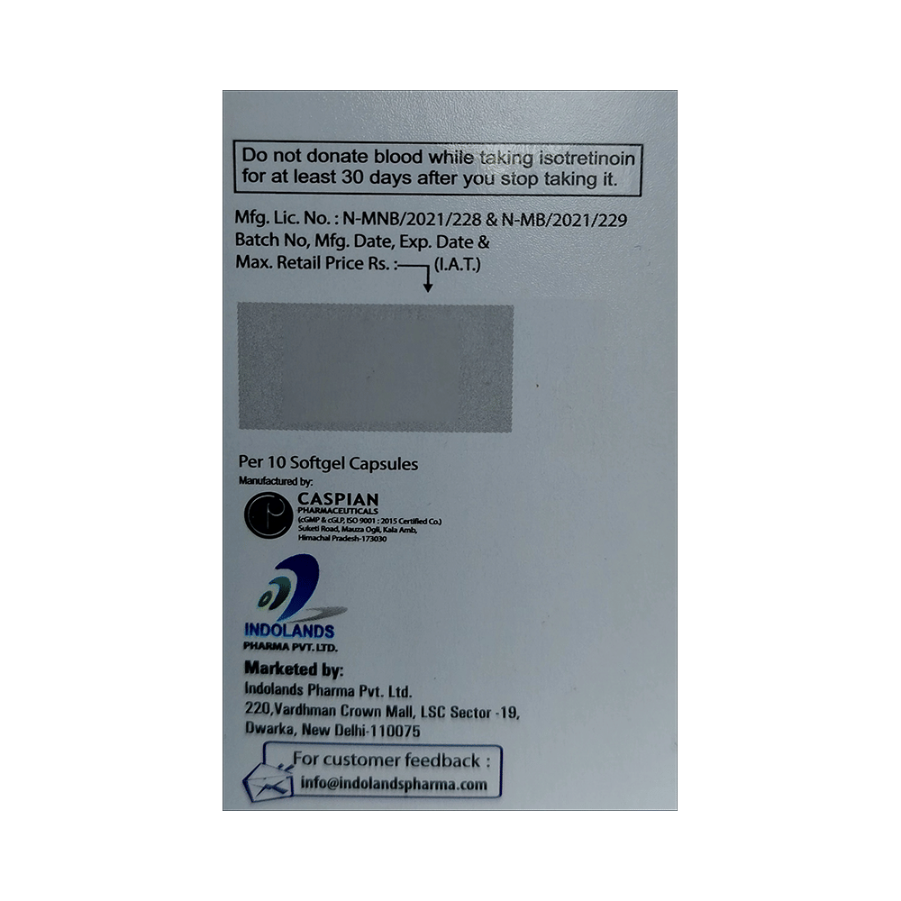 Indotroin 5 Capsule Soft Gelatin Capsule