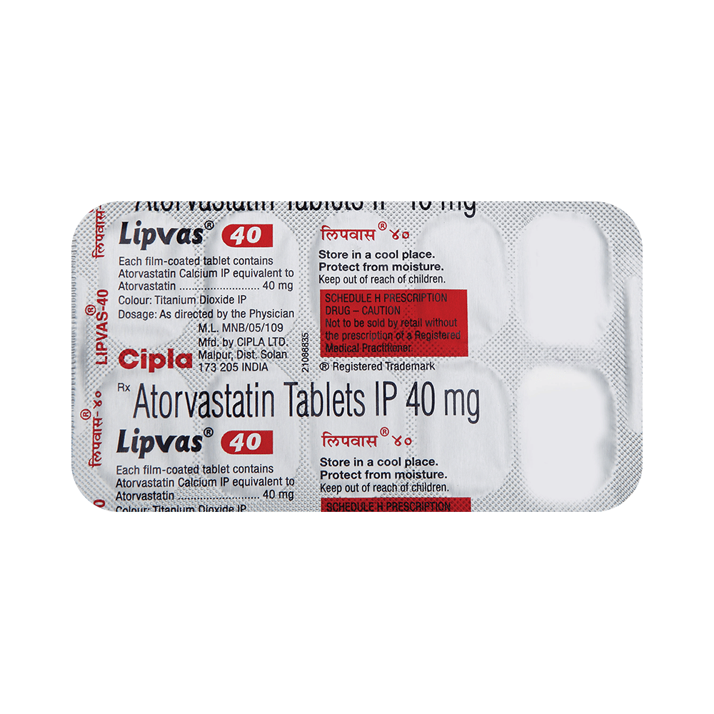 LipVAS 40 Tablet