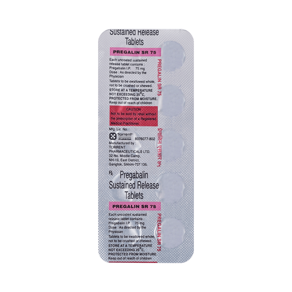 preGAlin SR 75 Tablet