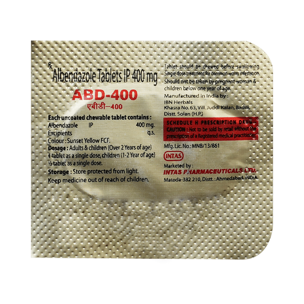 Abd 400mg Tablet