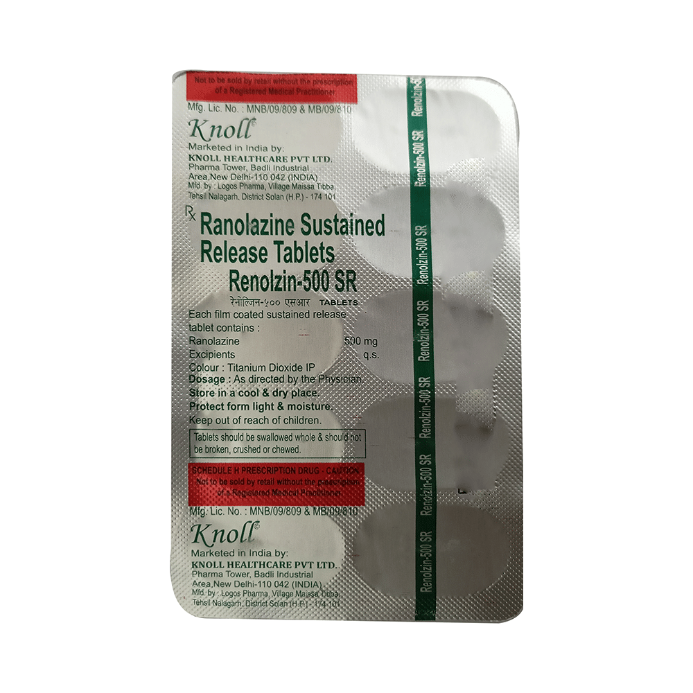 Renolzin 500 SR Tablet