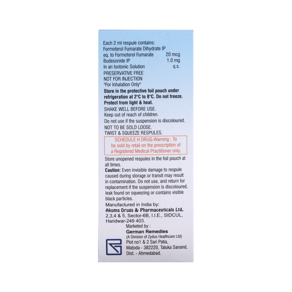 Formonide 1mg Respules 2ml