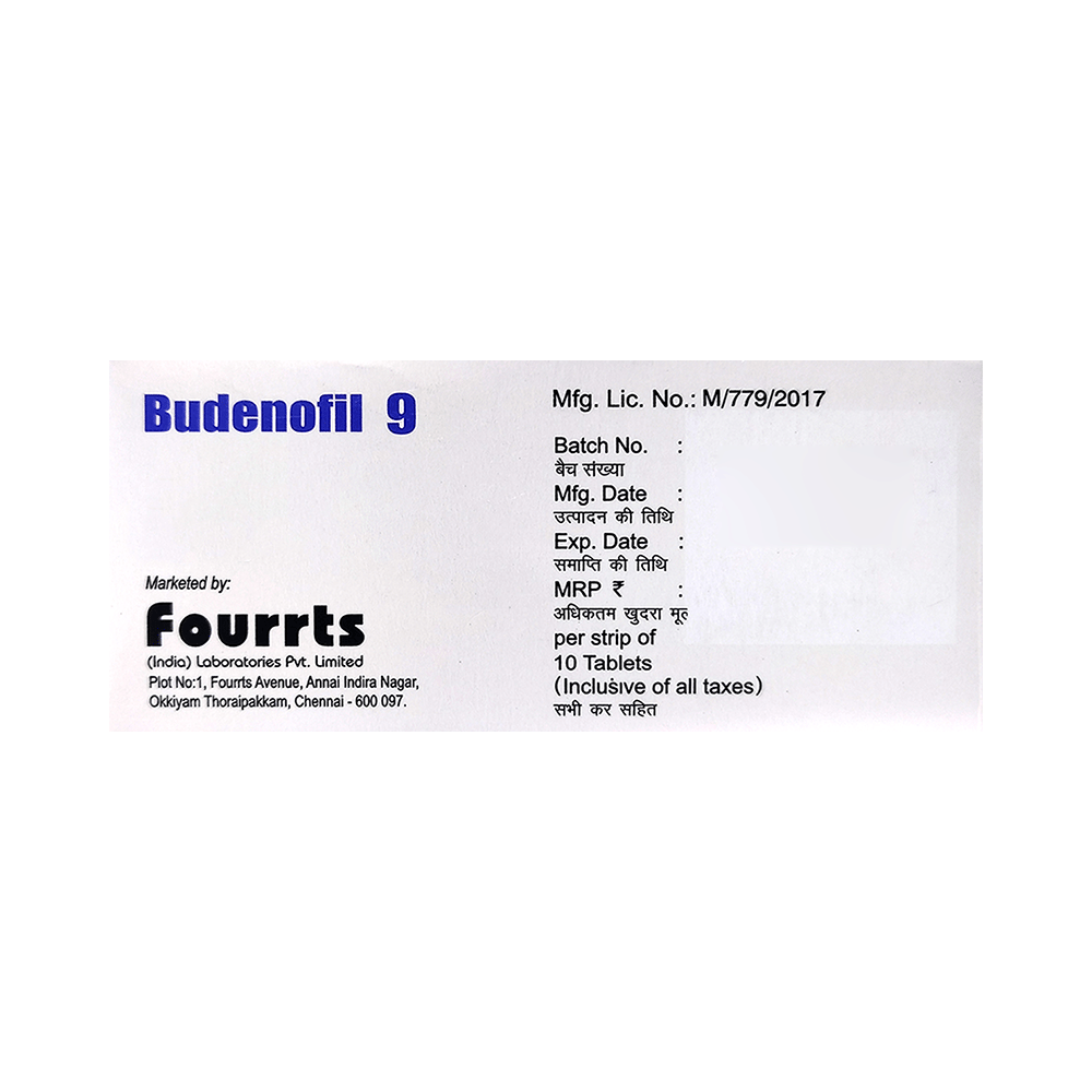 Budenofil 9 Tablet CR