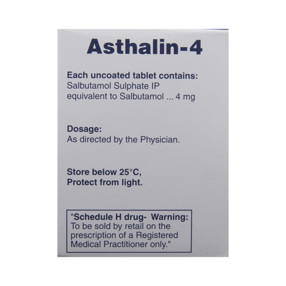 ASTHAlin 4 Tablet
