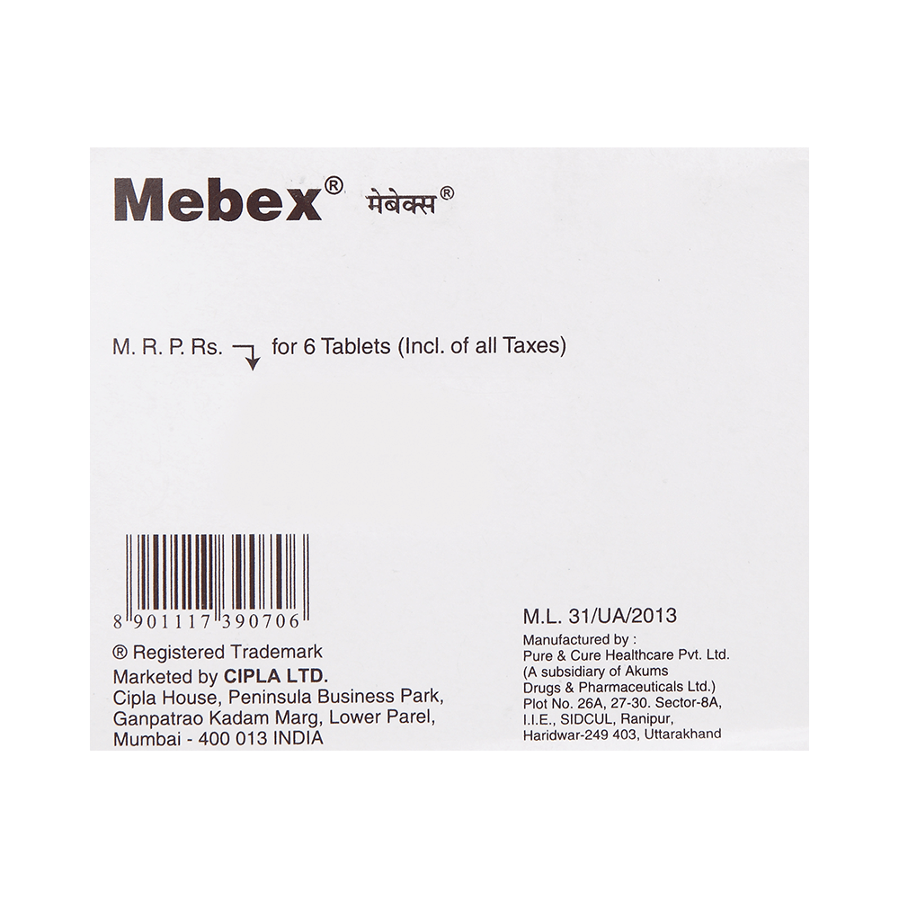 Mebex Tablet