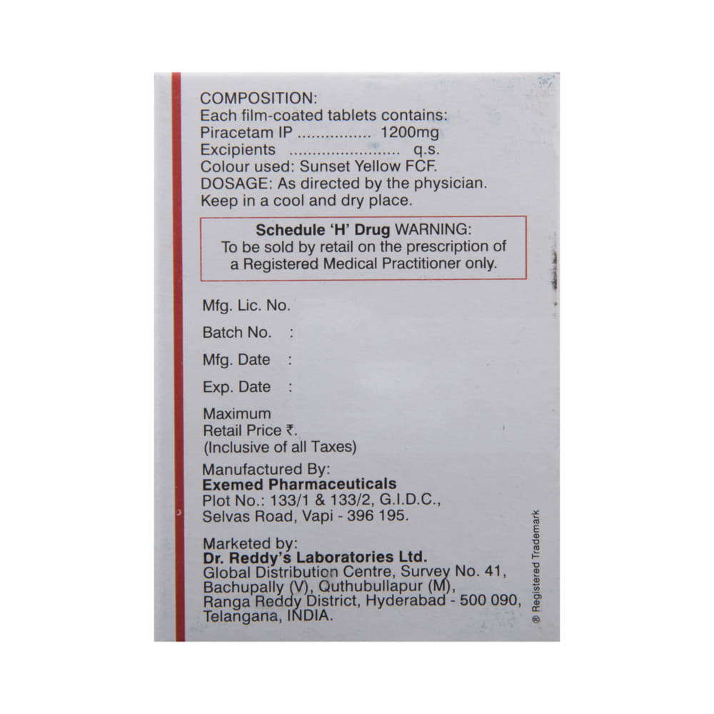 Nootropil 1200 Tablet