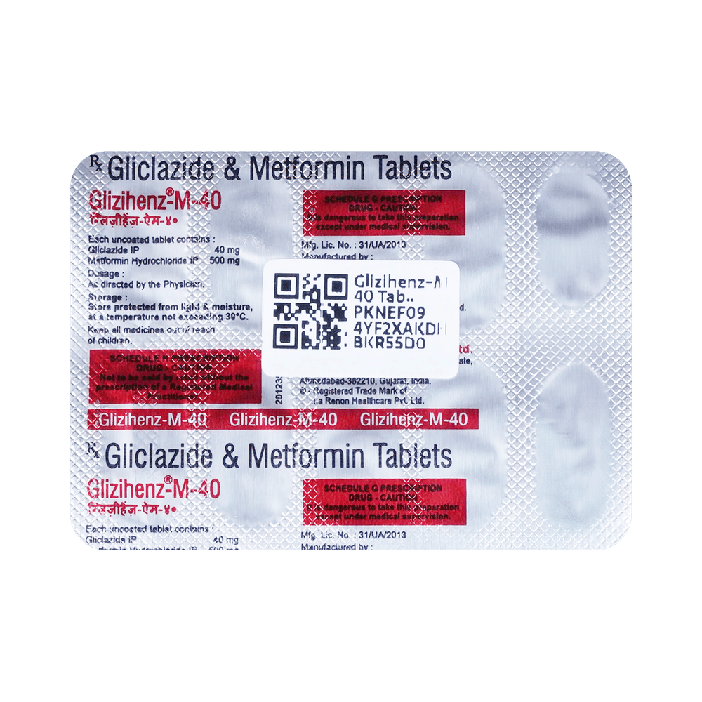 Glizihenz-M 40 Tablet
