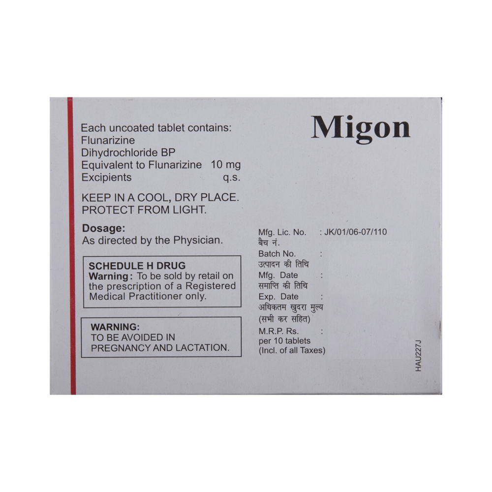 Migon Tablet