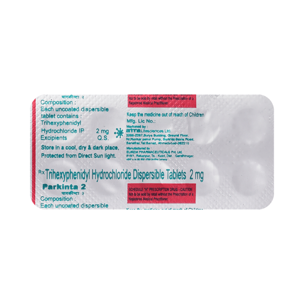 Parkinta 2mg Tablet