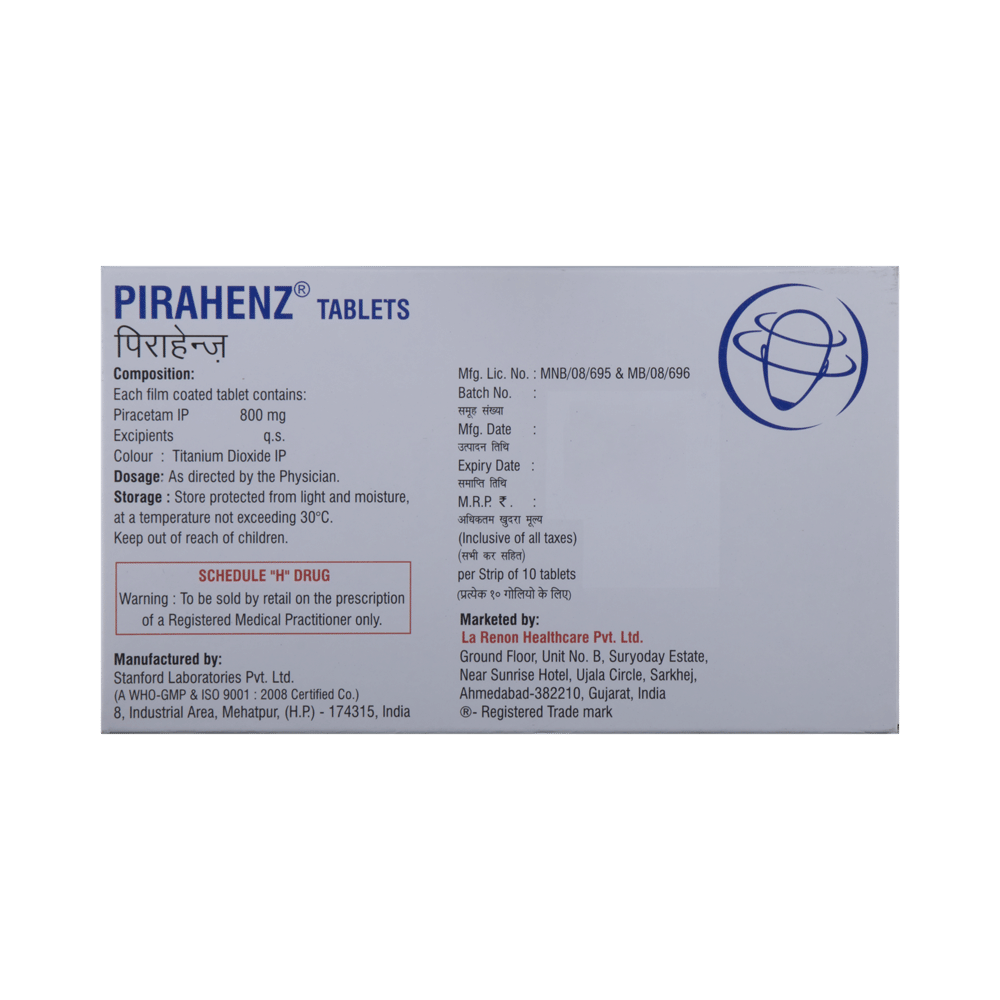 Pirahenz Tablet