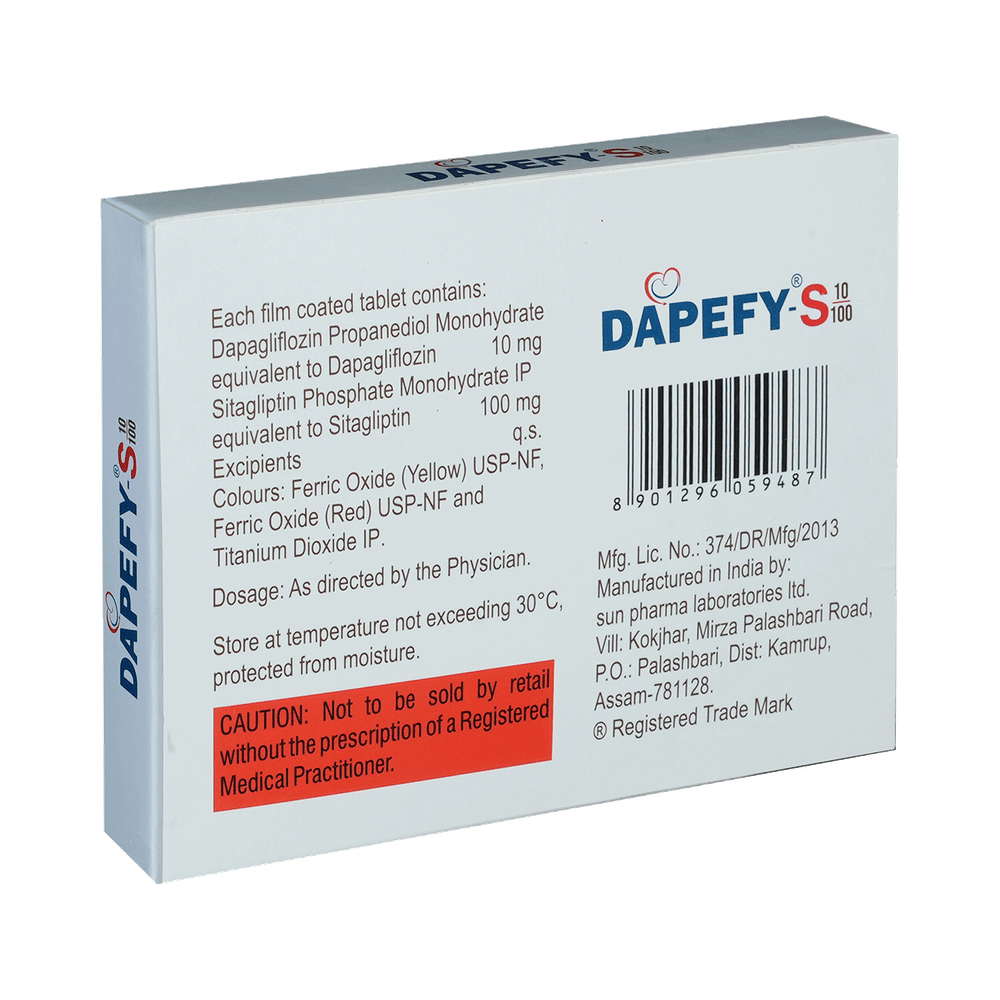 Dapefy-S 10/100 Tablet