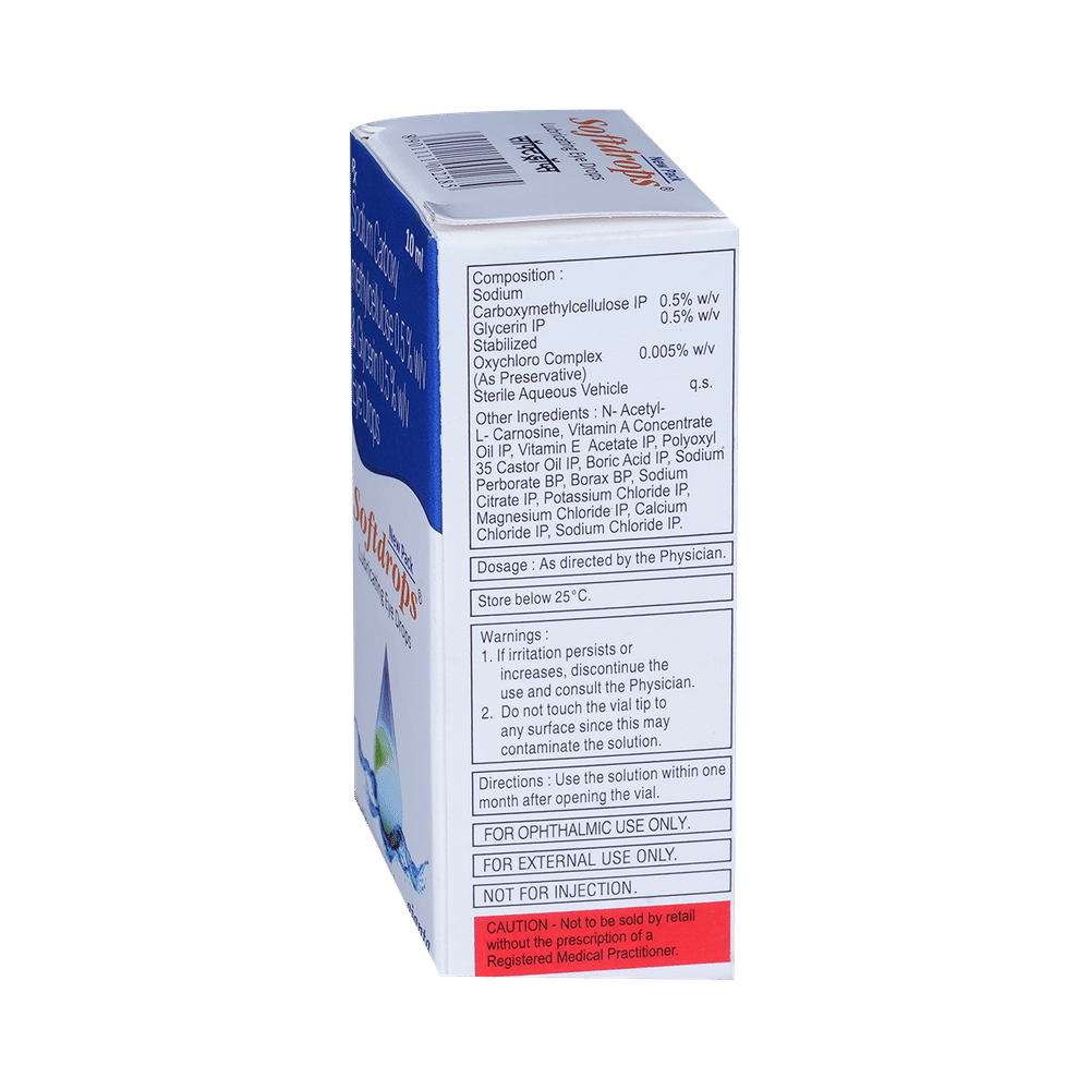 New Softdrops Lubricating Eye Drop