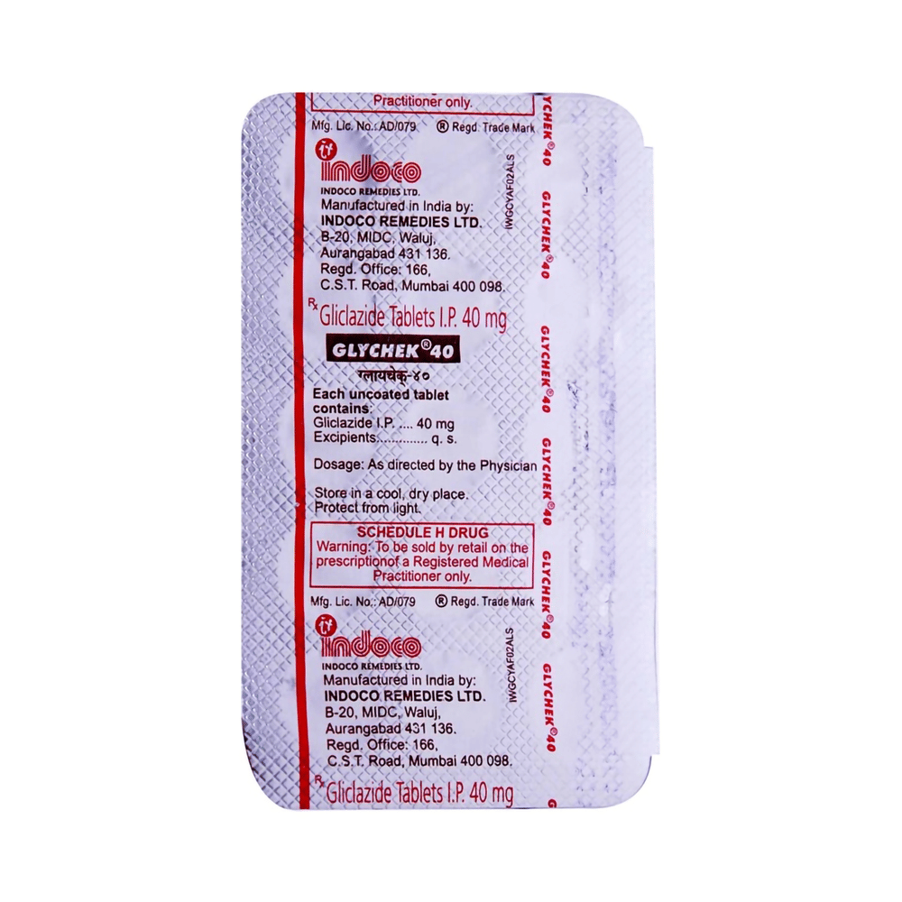 Glychek 40 Tablet