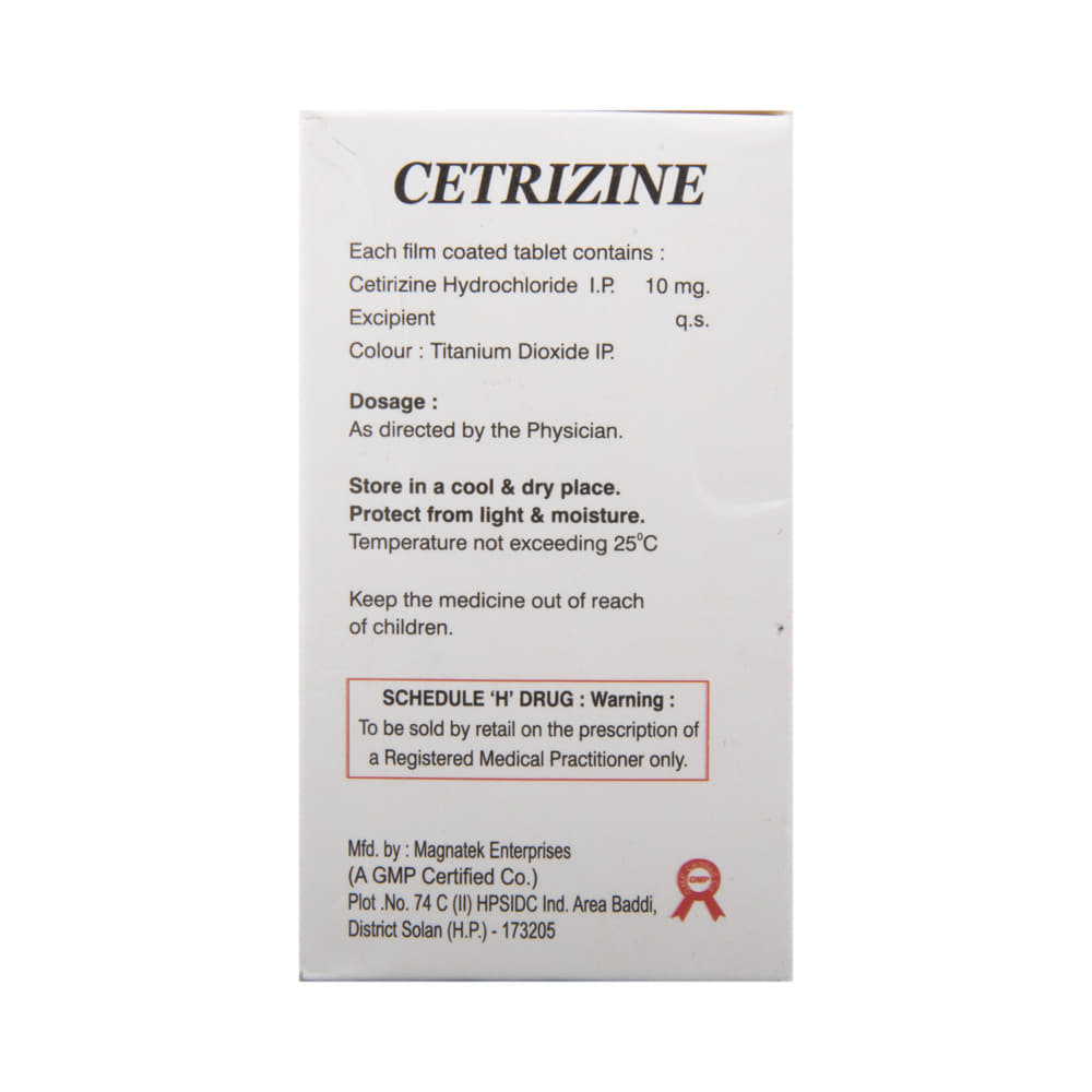 Cetrizine Tablet